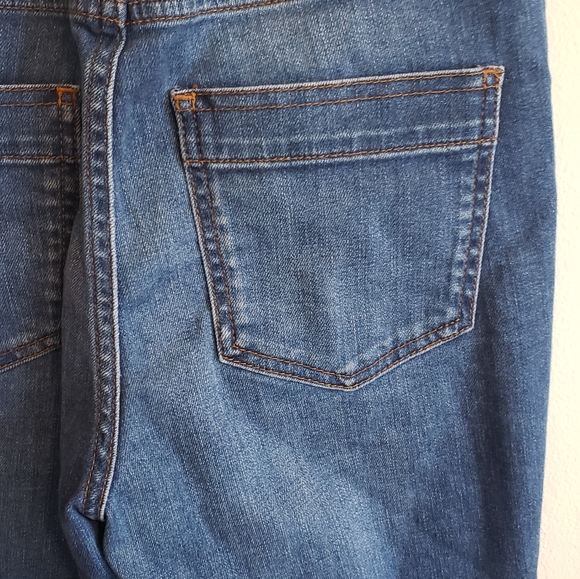 Boden Patch Knee Ankle Zip Skinny Jeans - Picture 5 of 8